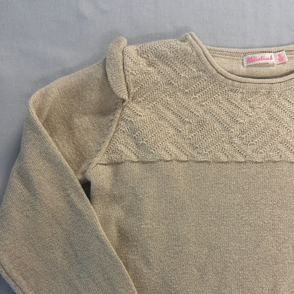 Billieblush - Long sleeve knit Sweater with Ruffle Detail - Picture 3 of 4